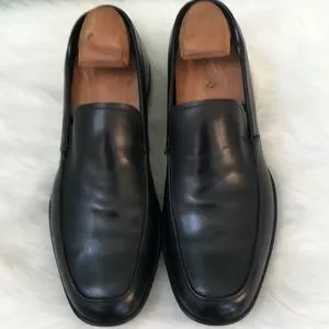 PRADA Men\'s Sz. 9 Loafers w/COA PRADA Dark Brown Croc Embossed Calfskin Men main image 4